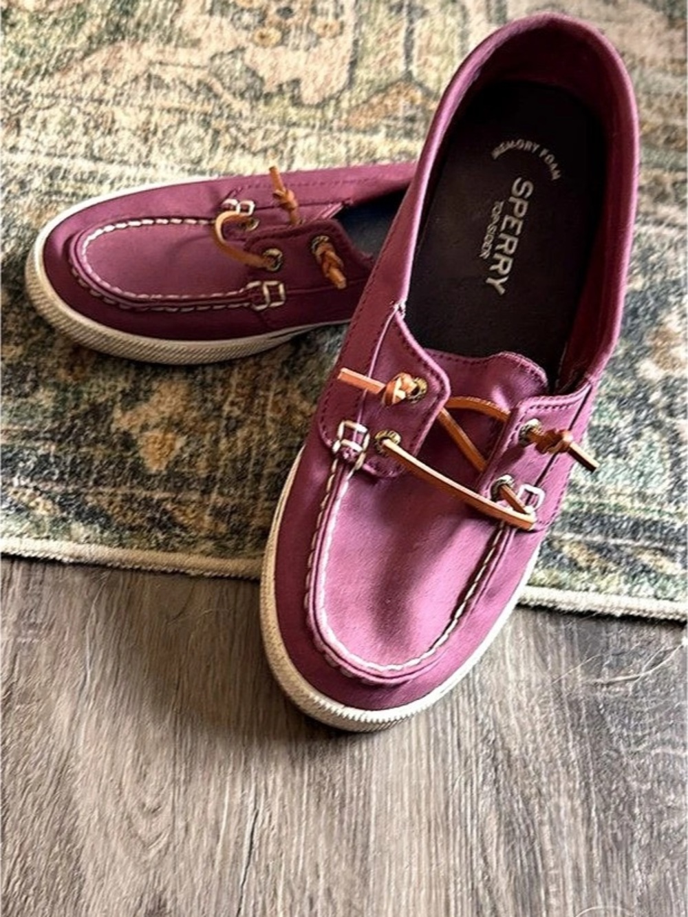 Sperry Crest Vibe Canvas Sneaker Purple